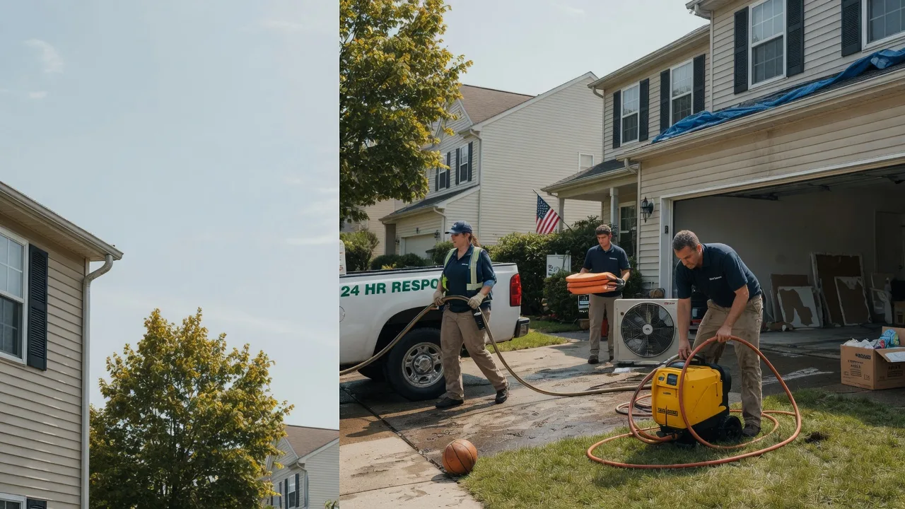 Emergency Water Damage Restoration in Rossiter, PA near me